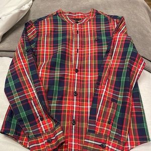 Never worn plaid dress shirt